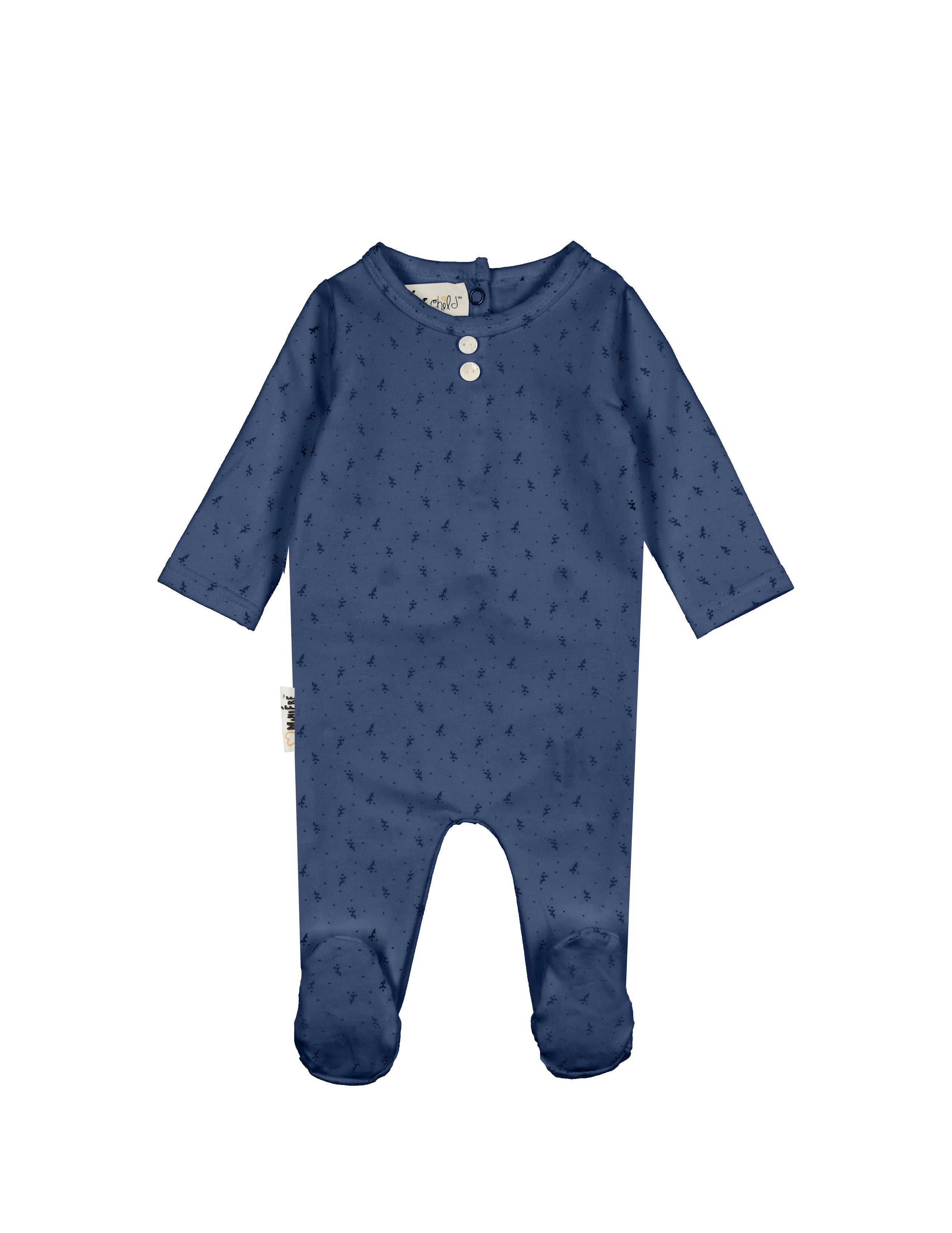 Buttons & Polkadots Footie